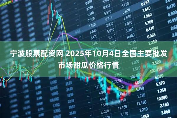 宁波股票配资网 2025年10月4日全国主要批发市场甜瓜价格行情